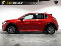 Used Peugeot e-208 Allure 98 kW (134 HP) 2020 Red Hatchback