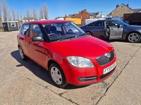 Used Skoda Fabia 80 HP (58 kW) 2009 Red Hatchback