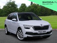 Used Skoda Kamiq SE L 147 HP (108 kW) 2022 Moon white metallic SUV