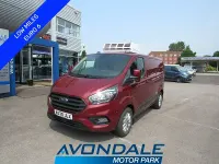 Used Ford Transit Custom Trend 130 HP (95 kW) 2020 Red Van