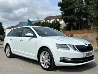 Used Skoda Octavia SE L 150 HP (110 kW) 2019 White Estate