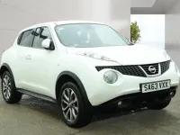 Used Nissan Juke Tekna 2013 White SUV