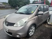 Used Nissan Note Tekna 90 HP (66 kW) 2010 Beige Hatchback
