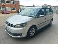 Used VW Touran S 105 HP (77 kW) 2012 Silver MPV