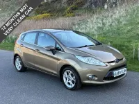 Used Ford Fiesta Zetec 81 HP (59 kW) 2012 Brown Hatchback
