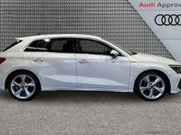 Used Audi A3 S-Line 147 HP (108 kW) 2023 White Hatchback