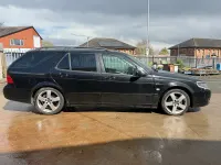 Used Saab 9-5 150 HP (110 kW) 2009 Black Estate