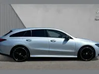 Used Mercedes CLA220 AMG Line Premium Plus 190 HP (139 kW) 2025 Metallic paint hightech silver Estate