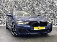 Used BMW 530e M Sport 2021 Blue Sedan
