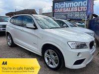 Used BMW X3 M Sport 181 HP (133 kW) 2012 White SUV