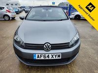 used VW Golf Cabriolet 1.6 SE TDI BLUEMOTION TECHNOLOGY 2d 104 BHP