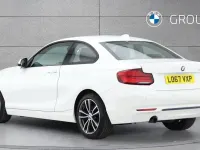 Used BMW 218 Sport Line 150 HP (110 kW) 2017 White Coupe