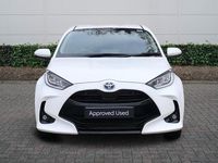 Used Toyota Yaris Hybrid Design 2023 White Hatchback