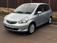 Begagnad Honda Jazz SE 83 HK (61 kW) 2006 Blå Halvkombi
