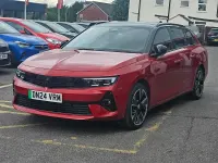 Used Vauxhall Astra Ultimate 114 kW (156 HP) 2024 Red Estate