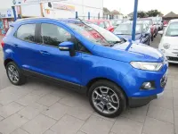 Used Ford Ecosport Titanium 2016 Blue SUV