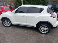 Used Nissan Juke Acenta Premium 115 HP (84 kW) 2014 White SUV