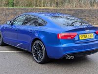 Used Audi A5 Sportback Black Edition 2015 Blue Hatchback