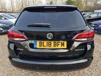 Used Vauxhall Astra Elite 2018 Black Estate