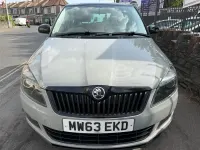 Used Skoda Fabia 69 HP (50 kW) 2013 Grey Hatchback