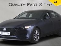 Used Mazda 3 2021 Blue Hatchback