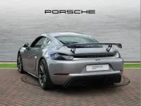 Used Porsche Cayman GT4 414 HP (304 kW) 2020 Silver Coupe