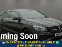 Used Mercedes CLA220 AMG line 2018 Black Sedan