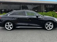 Used Audi A3 S-Line 150 HP (110 kW) 2024 Black Sedan