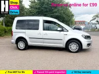 Used VW Caddy Life 102 HP (75 kW) 2016 Silver MPV