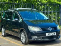 Usado VW Sharan SE 150 HP (110 kW) 2012 Preto Monovolume
