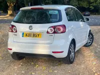 Used VW Golf Plus Cross SE 105 HP (77 kW) 2011 White Hatchback