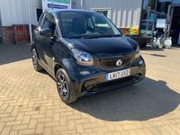 Begagnad Smart ForTwo Coupé Prime 2017 Svart Sportkupé