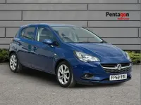 Used Vauxhall Corsa 88 HP (64 kW) 2019 Blue Hatchback