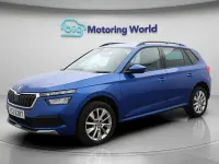 Gebraucht Skoda Kamiq SE Drive 95 PS (69 kW) 2023 Blau SUV