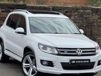 Used VW Tiguan R-line 177 HP (130 kW) 2013 White SUV