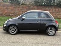 Used Fiat 500 Star 70 HP (51 kW) 2021 Black Cabriolet