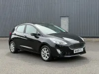 Used Ford Fiesta Zetec 100 HP (73 kW) 2020 Black Hatchback