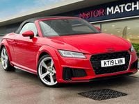 Used Audi TT S-Line 245 HP (180 kW) 2019 Red Cabriolet