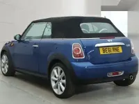 Used Mini Cooper Cabriolet 122 HP (89 kW) 2011 Blue Cabriolet