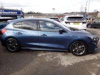 Used Ford Focus ST-Line 2019 Blue Hatchback