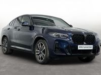 Used BMW X4 M Sport 187 HP (137 kW) 2021 Blue SUV