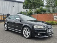 Used Audi S3 Sportback 261 HP (191 kW) 2009 Black Hatchback