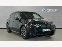 New BMW iX M Sport 300 kW (408 HP) 2025 Black sapphire metallic paint SUV