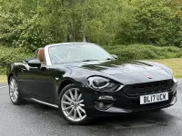 Used Fiat 124 Spider Lusso Plus 140 HP (102 kW) 2017 Black Cabriolet