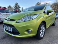 Used Ford Fiesta Zetec 2010 Green Hatchback