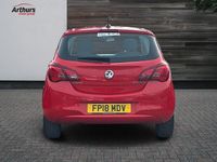 Used Vauxhall Corsa Design Edition 94 HP (69 kW) 2018 Red Hatchback