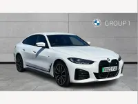 Used BMW i4 M Sport 250 kW (340 HP) 2023 White Sedan