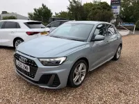 Used Audi A1 Sportback S-Line 110 HP (80 kW) 2023 Arrow grey with dark interior trim Hatchback