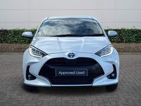 Used Toyota Yaris Hybrid 2023 White Hatchback