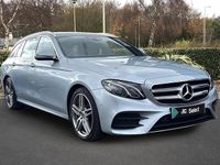 Begagnad Mercedes E220 AMG line 191 HK (140 kW) 2018 Silver Kombi